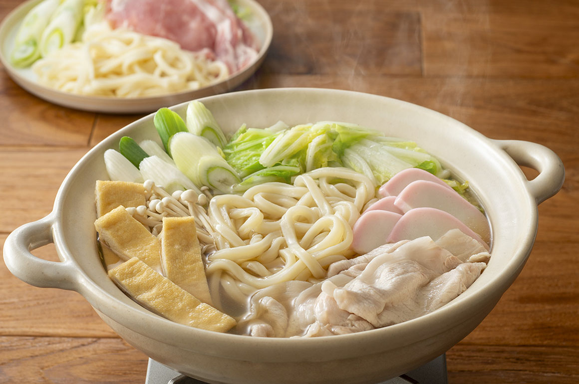 すき焼き風煮込みうどん