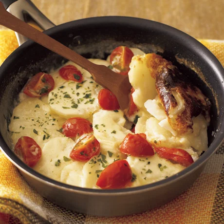 北海道♪じゃがいものミルクグラタンレシピ 公式 よつ葉乳業オンラインショップ