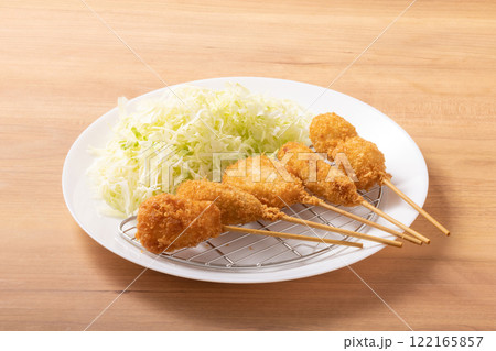 茄子の肉詰めフライ