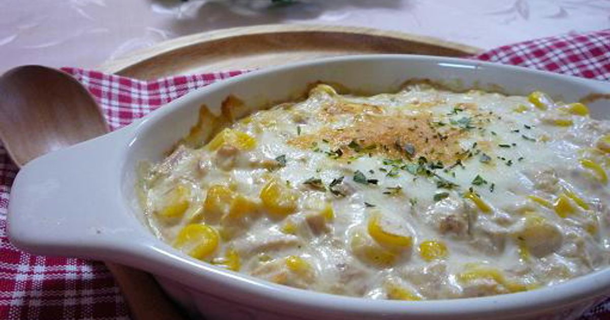 レンジで簡単！ツナとコーンのじゃがいもピザレシピ