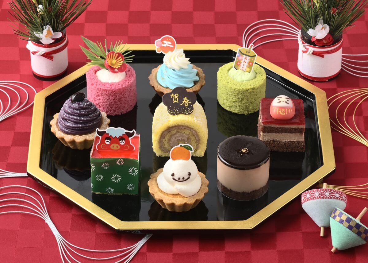 お菓子のおせち箱の作り方