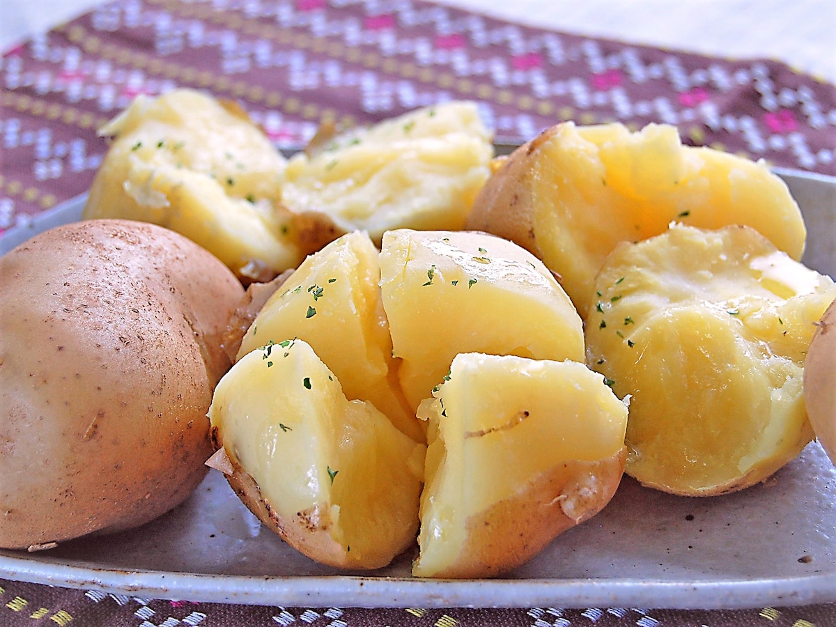 ゆでることでおいしい！ ほくほくじゃがバタ