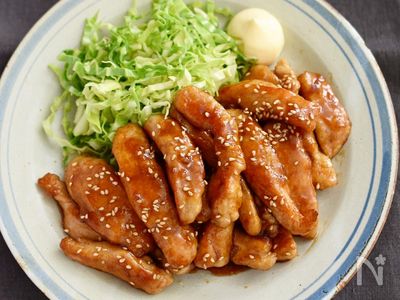 『鶏胸肉とナスのおろしだれ 』