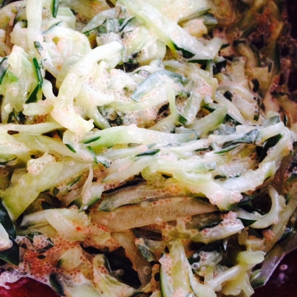 明太子ときゅうりのポテトサラダ