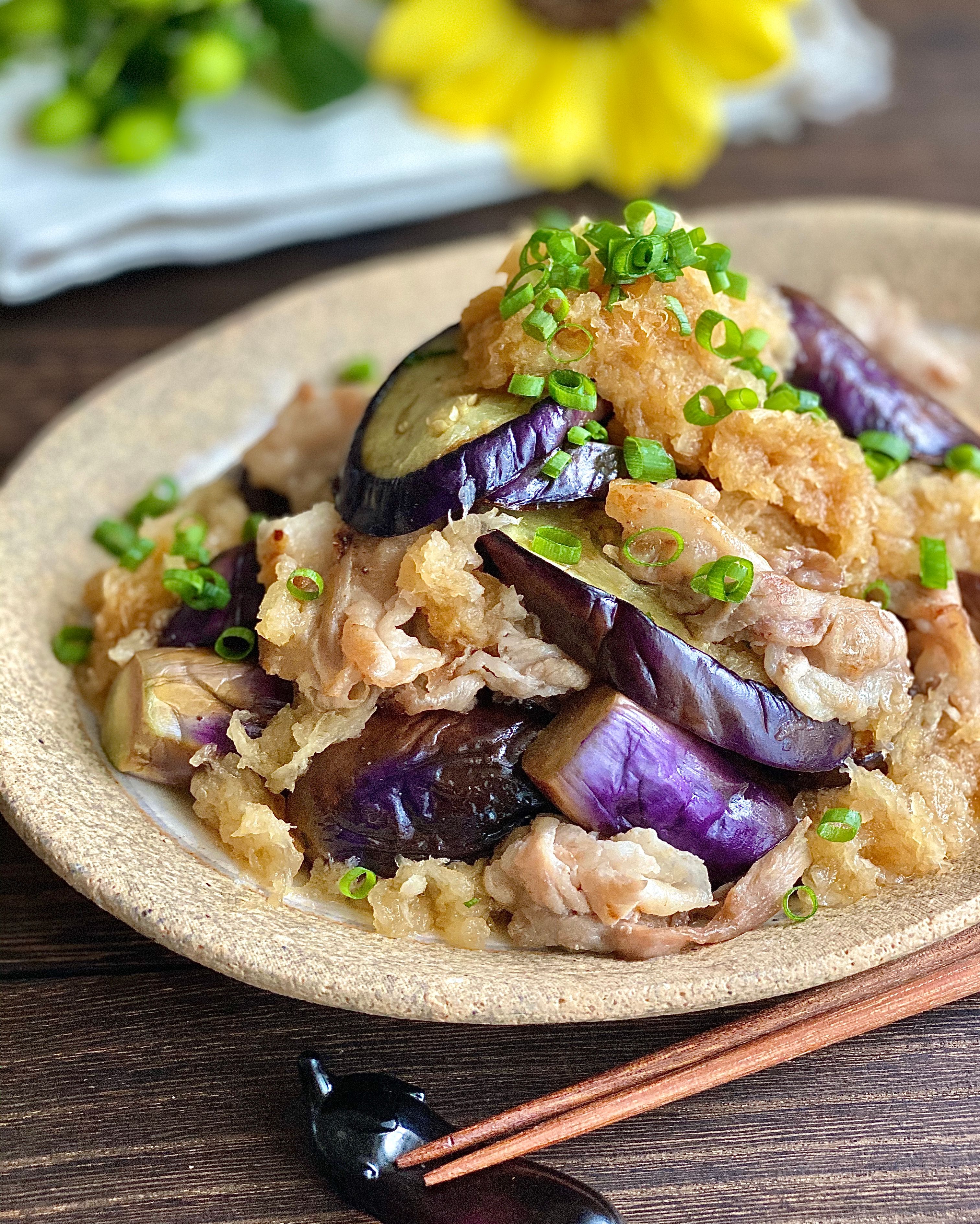 超簡単 豚肉と大根のぽん酢炒め