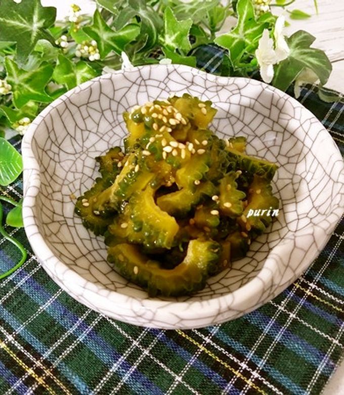 ゴーヤと生姜のピリ辛佃煮