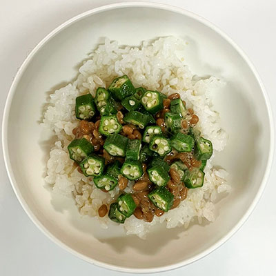 シャキとろ長芋納豆アボカド丼