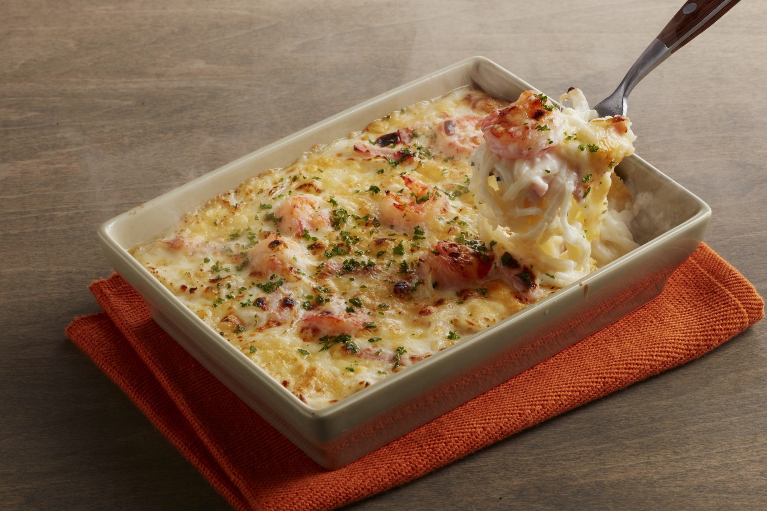 ぬるチーポテトグラタンアレンジRECIPE井原水産オンラインショップ