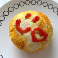 シンプルだけどかわいいまん丸オムライス