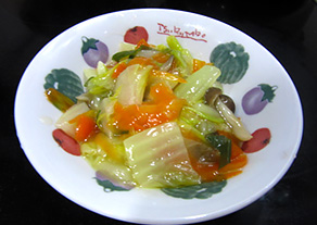 野菜ナポリタン - Plant Based Diary