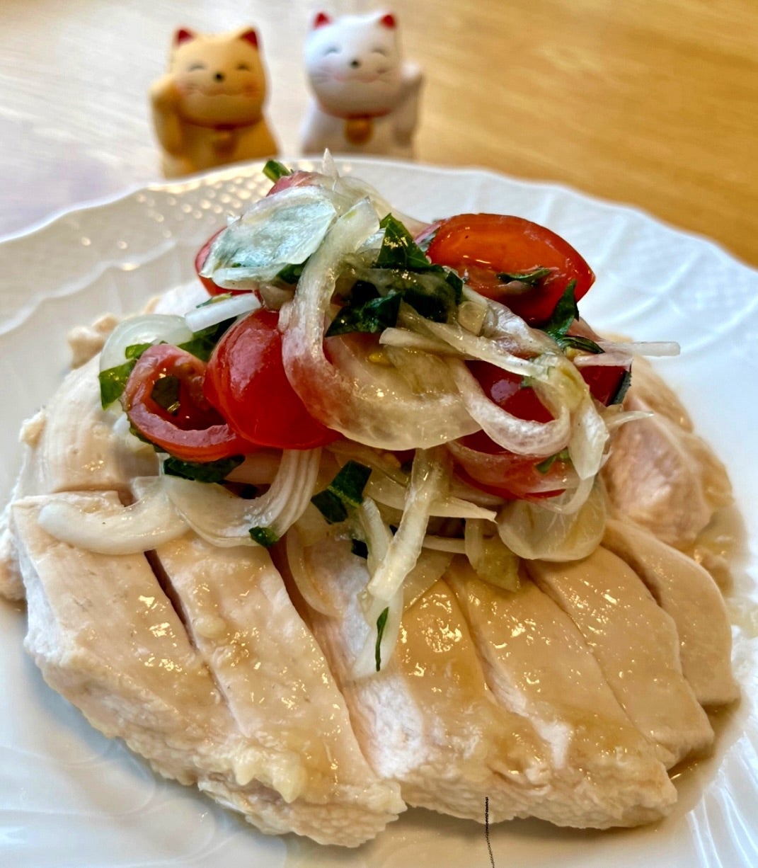 鶏むね肉 志麻さん めんつゆTikTok