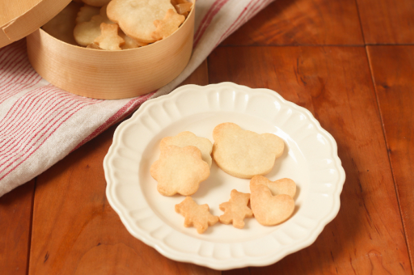 材料5つで簡単❣️サクサク米粉の型抜きクッキーひまごはん、ひよおやつ。ひまひよのお母ちゃんのブログ