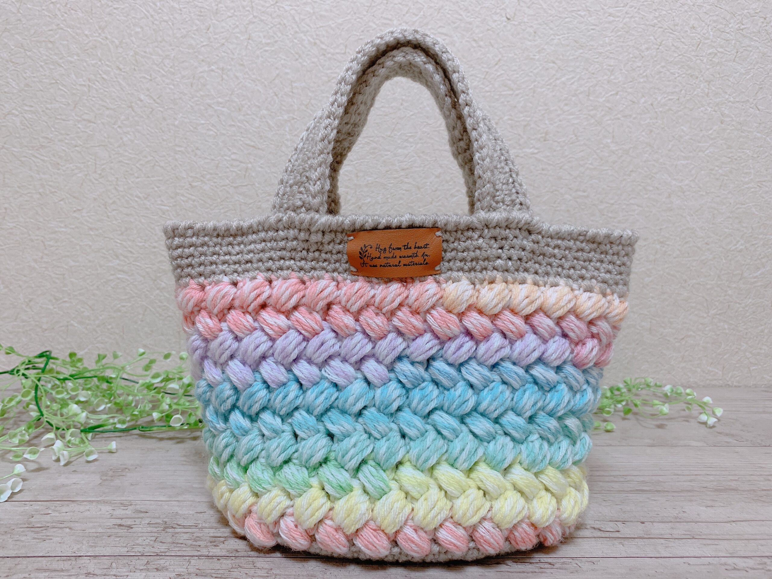 ミックスケーク購入紹介と編み物作品♪可愛い毛糸ペールピンクも!ホタルアミキッズ