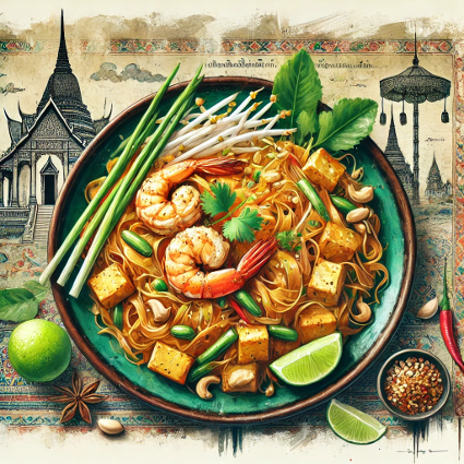 管理栄養士監修 パッタイはどんな料理?カロリーも紹介栄養図鑑食・料理オリーブオイルをひとまわし