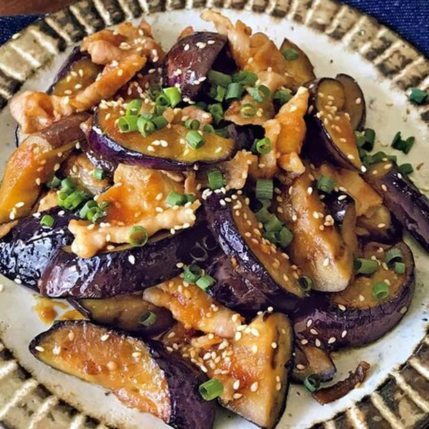 なすだけでメイン！なすの生姜焼き