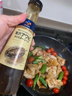 ブロッコリーのオイスターソース炒め