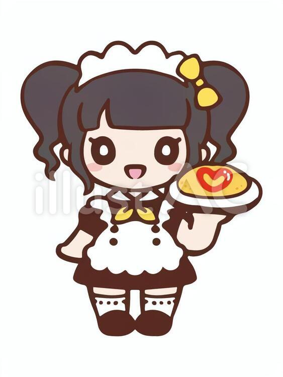 メイド✕オムライス擬人化 戸倉@非公開 - Illustrations ART street