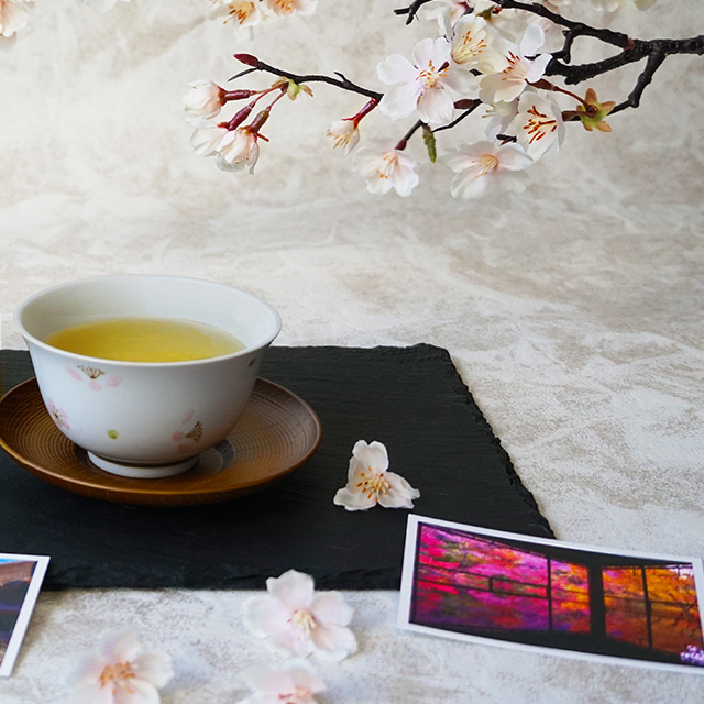 これは桜餅です!『さくら緑茶 京都産宇治抹茶入り』飲んでみた。 ハイピース- 茶活 CHAKATSU