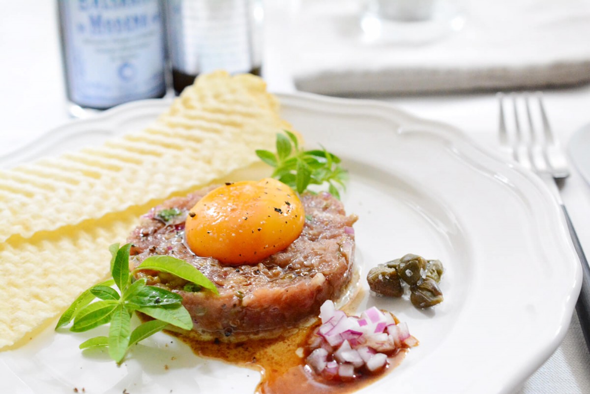 マグロと紅芯大根のタルタル - 吟天シェフ酒