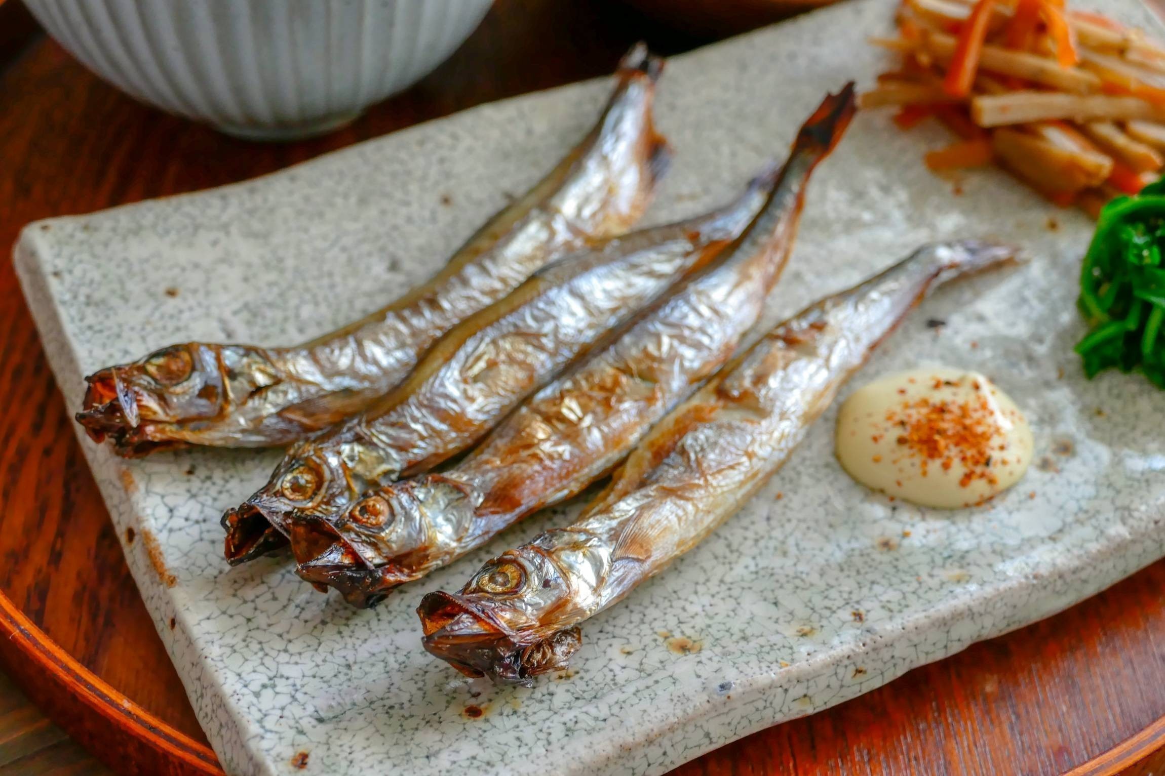 フライパンで焼きししゃも