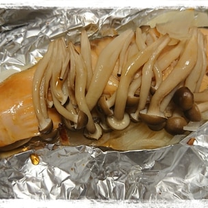 鮭ときのこのバターホイル焼きキリンレシピノート - とっておきの「おつまみ」から「デザート」までキリン