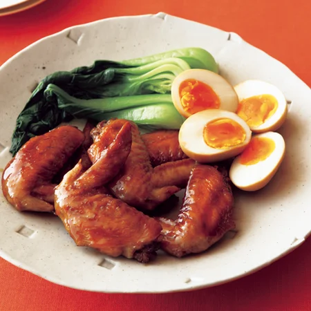 電気圧力鍋で、手羽元と卵のさっぱりお酢煮 - お茶にしよっ‼︎