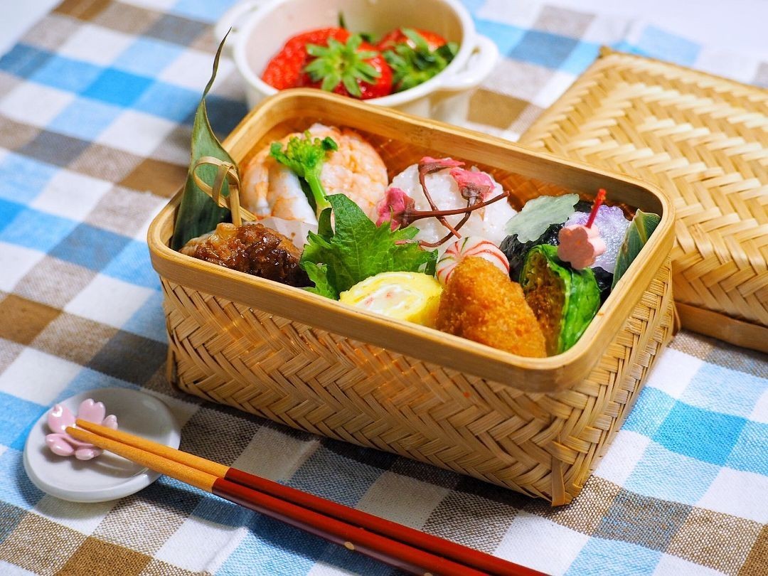 竹 弁当箱 大サイズ 細ひごキッチン雑貨,お弁当箱かごや