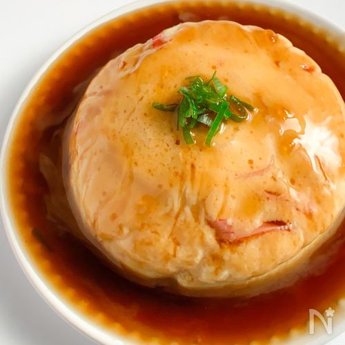 材料2つ！ぷるぷる卵豆腐 レンジで簡単！節約スピード副菜