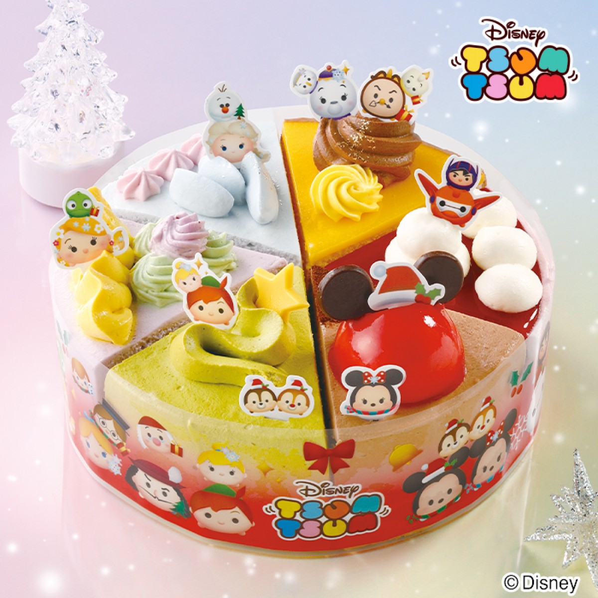 ディズニーモチーフのデザートがお家に届く！ 東京ディズニーリゾート・フローズンセレクションに「アソーテッド・ミニケーキ」が期間限定で仲間入り -トラベル Watch