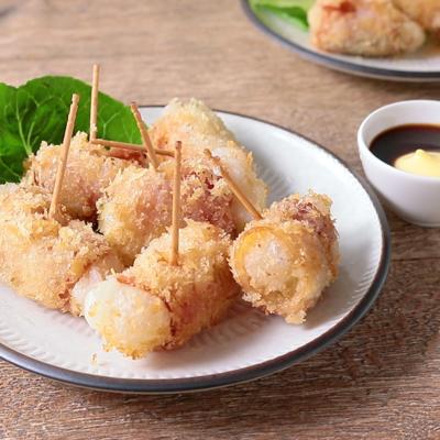 お餅のベーコン巻きTHE OMOCHI