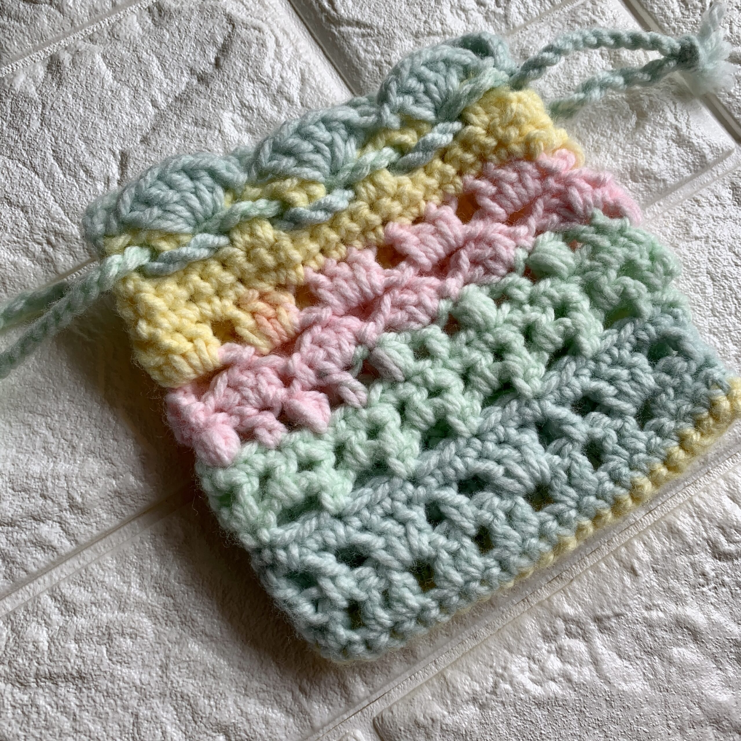 ミックスケークでカーディガンを編みましたミホコ