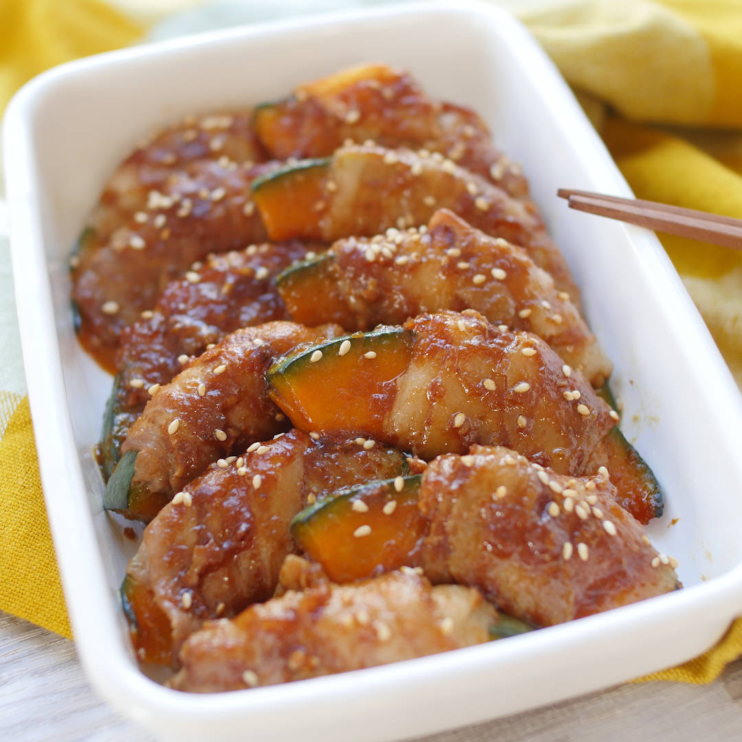 作りおきやお弁当のおかずに♩豚バラ大根のくるくる照り焼き