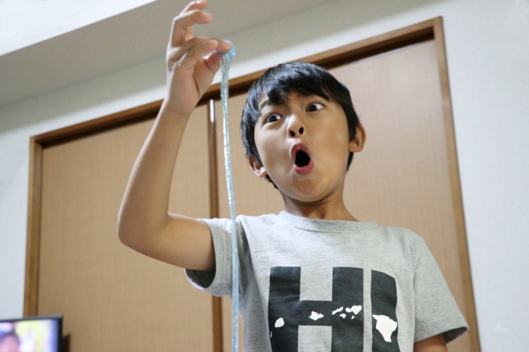 ふわふわスライムの作り方シェービングフォーム