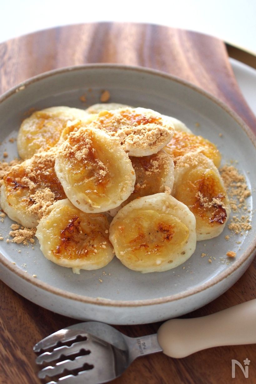 離乳食後期 コーンクリームのパンがゆ