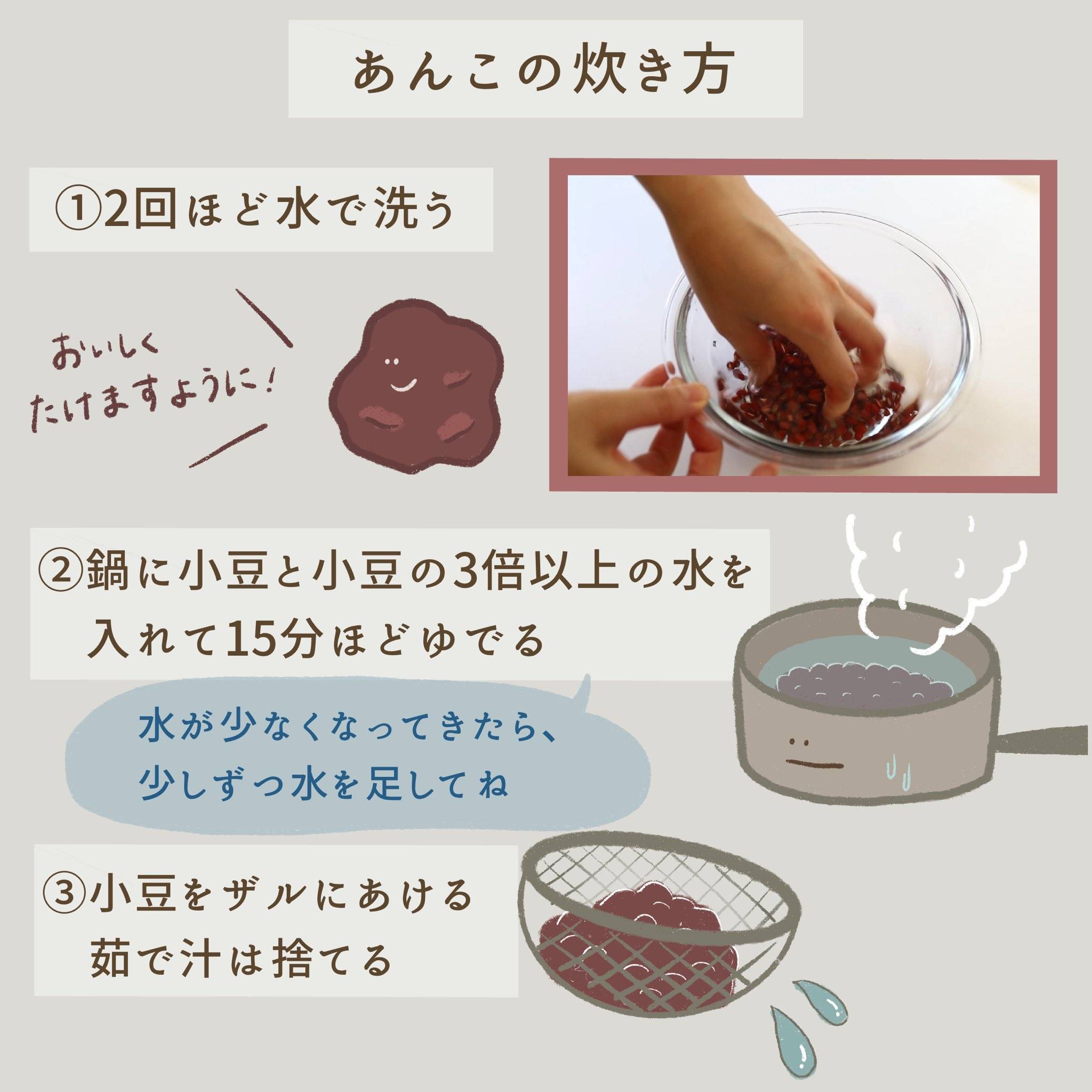 赤飯の作り方 - 料理のポイント全農の情報誌Apron エプロン