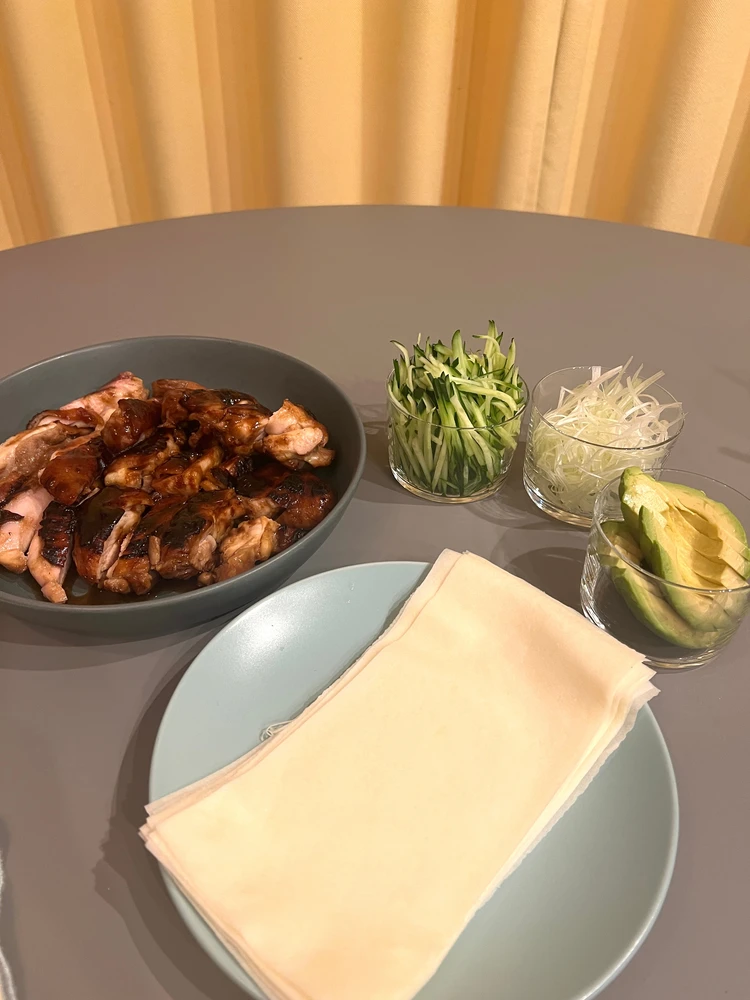 ●豆腐と塩昆布の春巻き