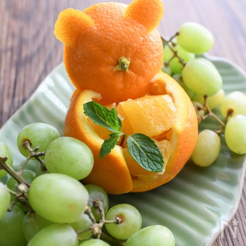 おうちで簡単 !!カットフルーツ♪~ハロウィン編