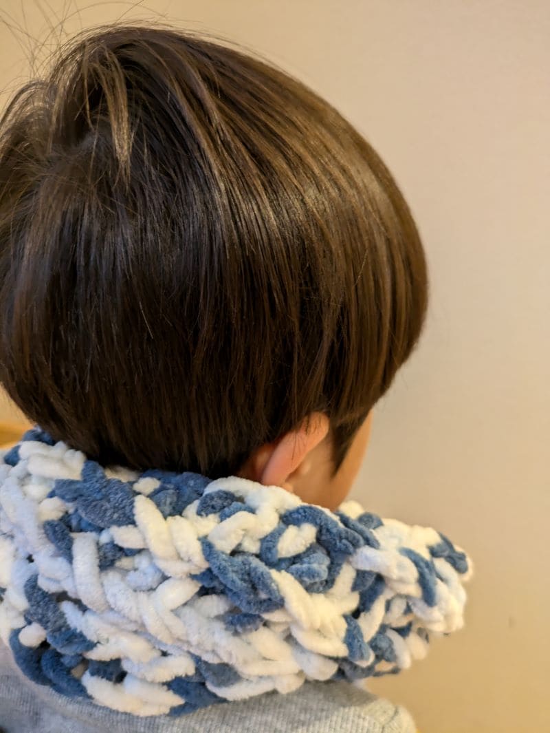 ソーイングキット はぎれで作るネックウォーマー スヌード春夏バージョン国産生地・刺繍生地の通販遊布工房-ゆうこうぼう-山梨生地商品詳細