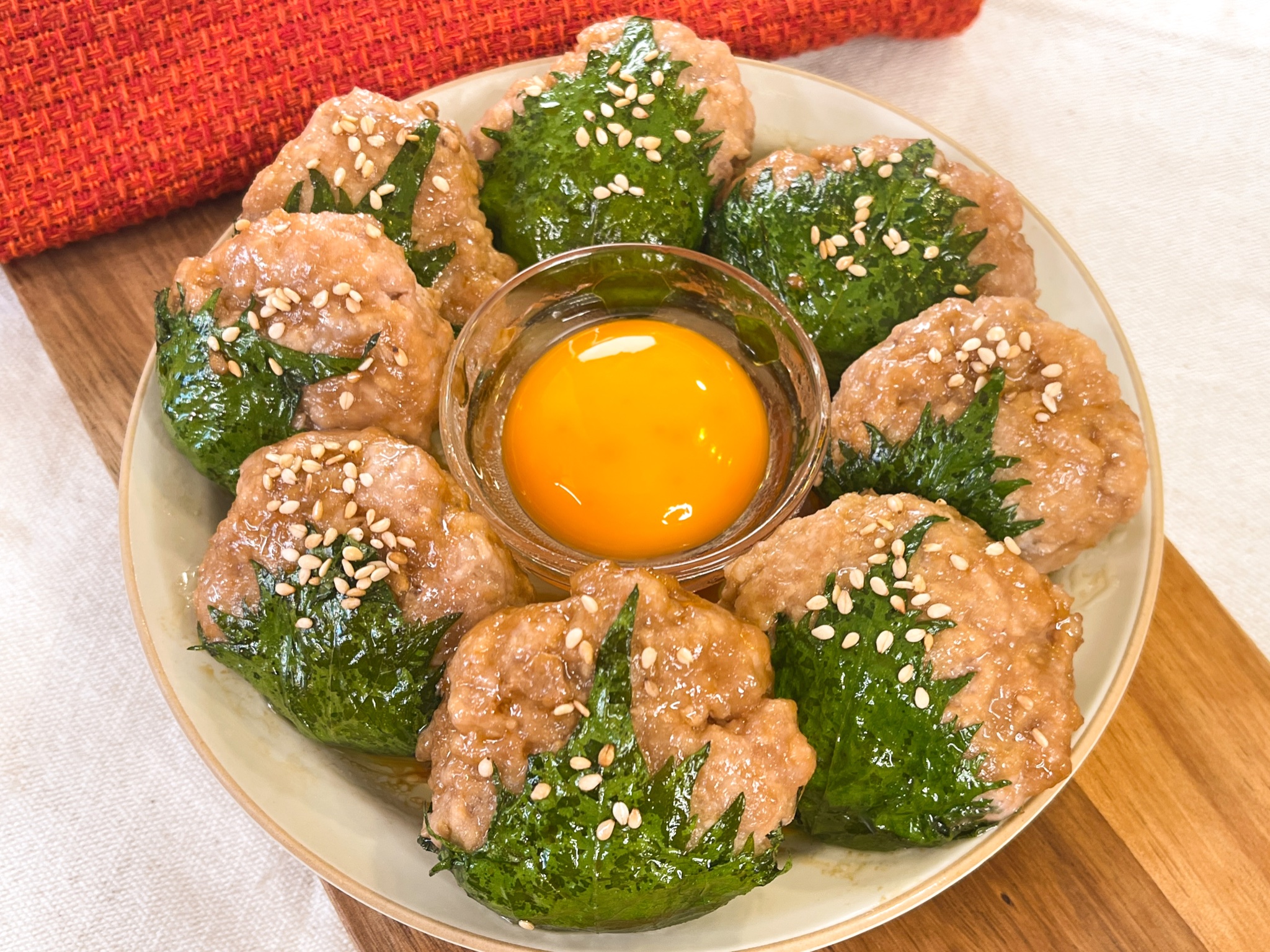 体があたたまる♪ 豚つみれのしょうが鍋