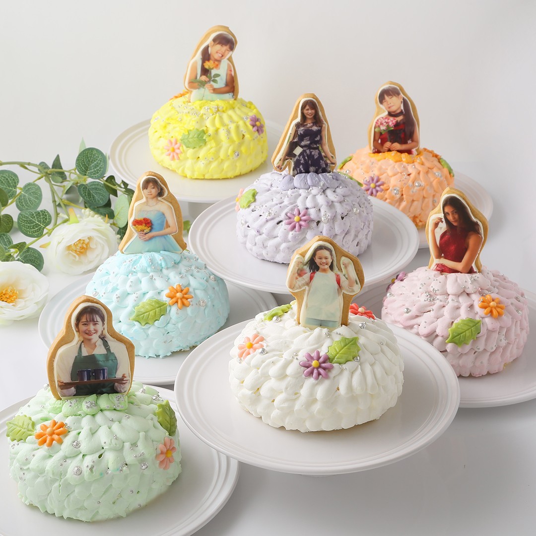 エルサのドールケーキFROZEN Elsa Cake