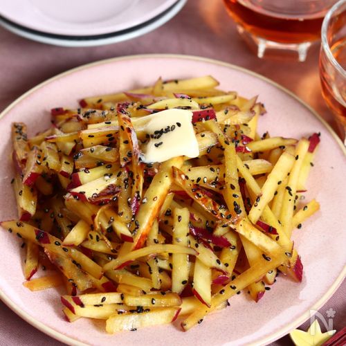 さつま芋のバターきんぴら