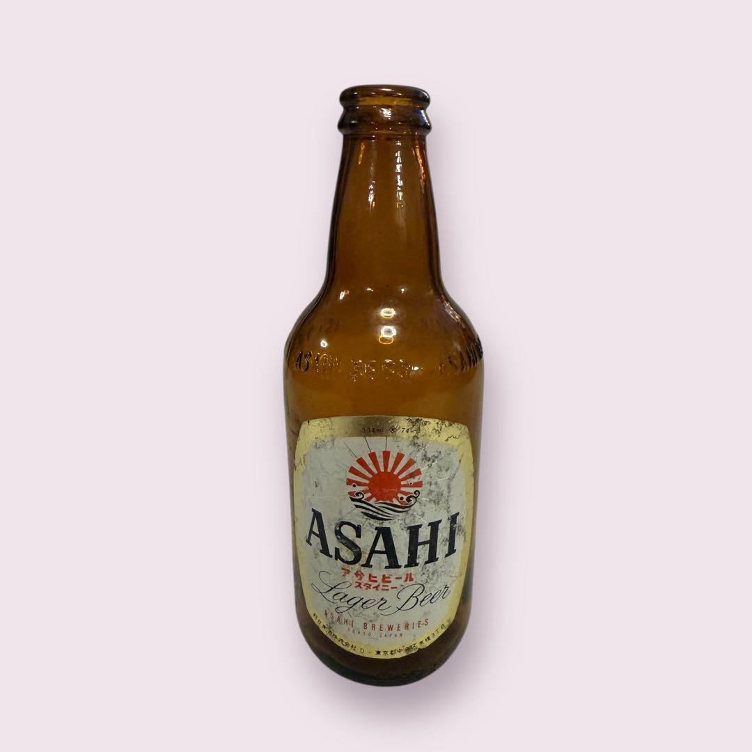 Amazon.co.jp: アサヒスタイニー瓶6本用 カートン ビール334mlサイズ びん6本昭和レトロ K16 :ホーム＆キッチン