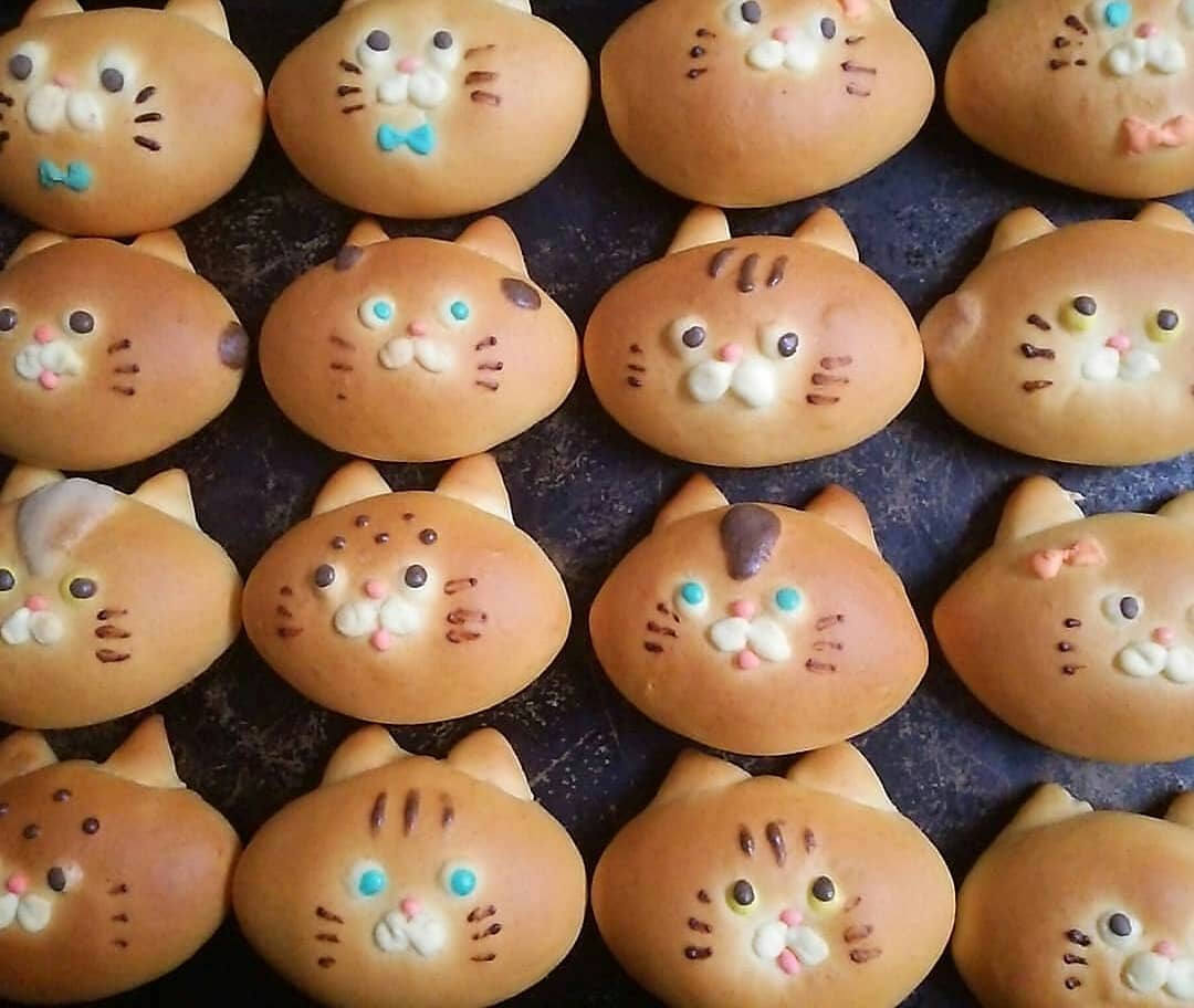 動物パン ぴよぴよマフィン2020横浜おうちパン教室-横浜駅よりひと駅のちいさな自宅パン教室