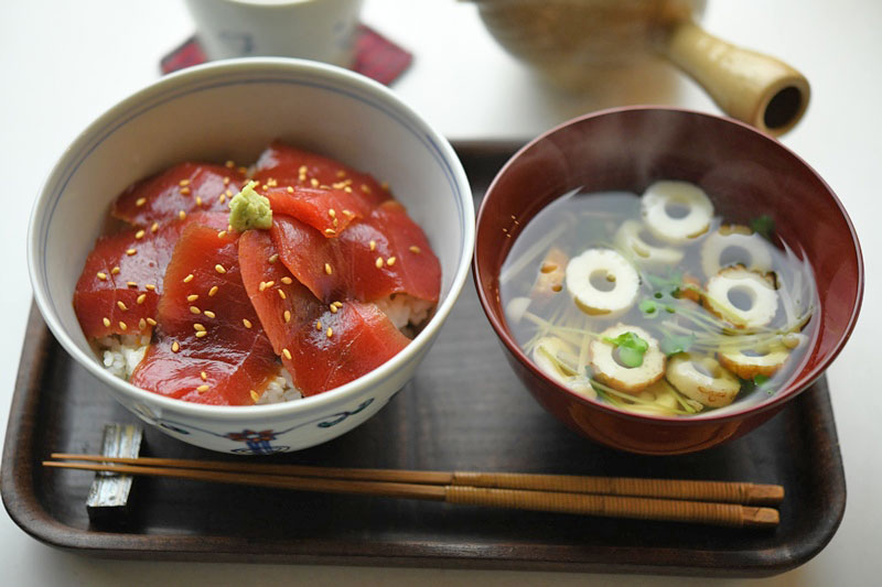 まぐろたたき丼の日 - Celery's Meal Diary 〜セロリの食事日記