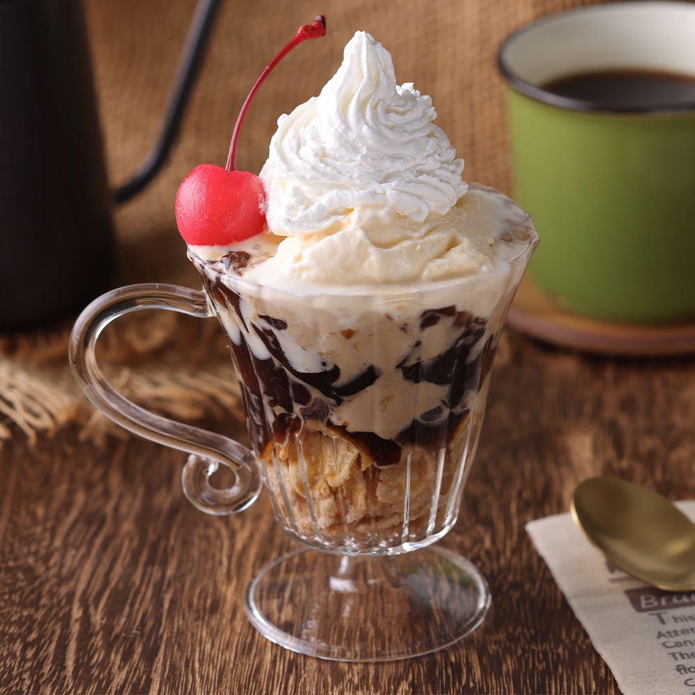 コーヒーゼリーパフェ