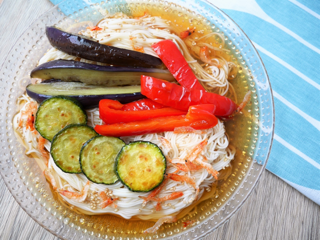 冷や汁そうめん