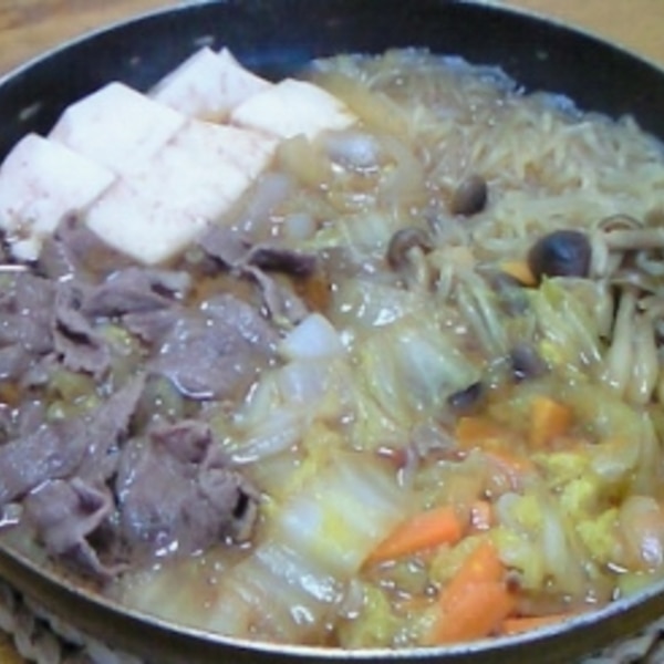 レシピ・献立 すき焼き風煮込みハンバーグレシピと献立と、リメイクパスタ : のんすけのおいしいくらし