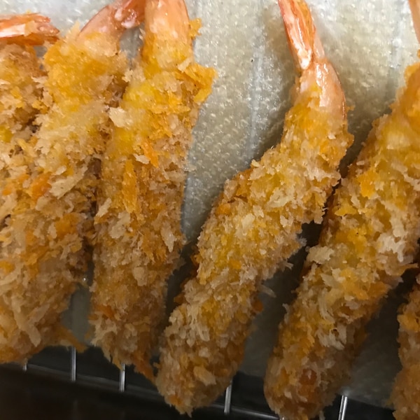 えびフライや神開きなどの調理の仕方EBI江口魚株式会社
