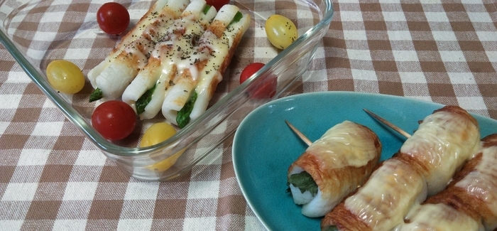 トースターで簡単おつまみ！ちくわのチーズ焼きレシピ・作り方Tasty