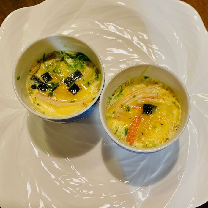 レンジで簡単 茶碗蒸し